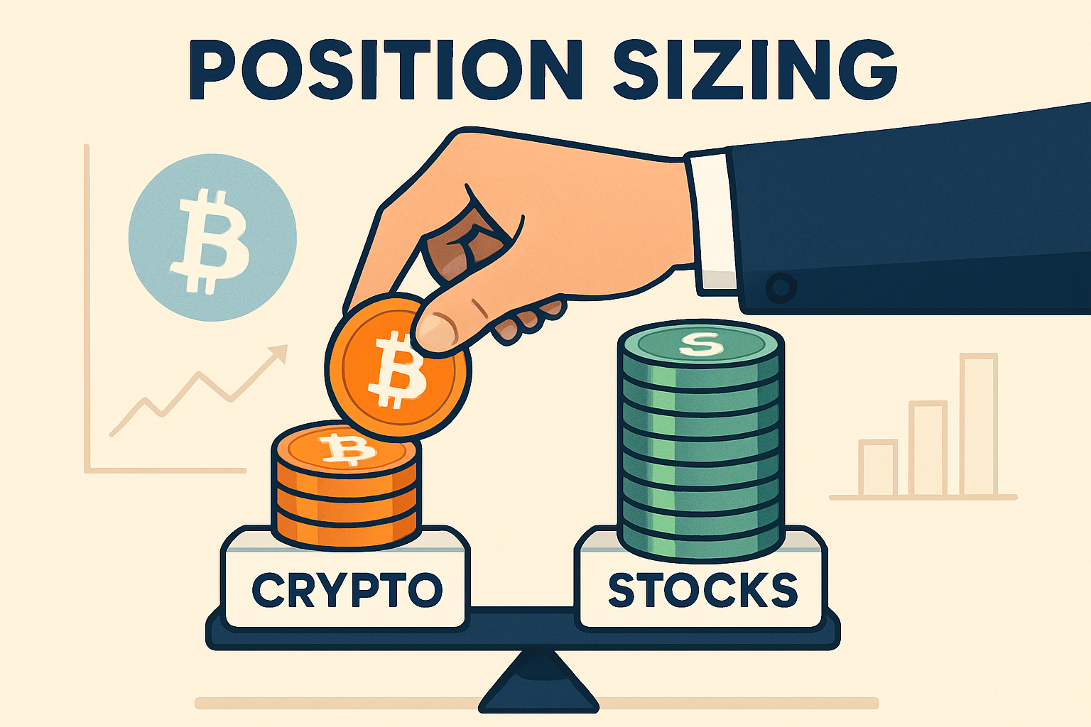 position sizing crypto stocks