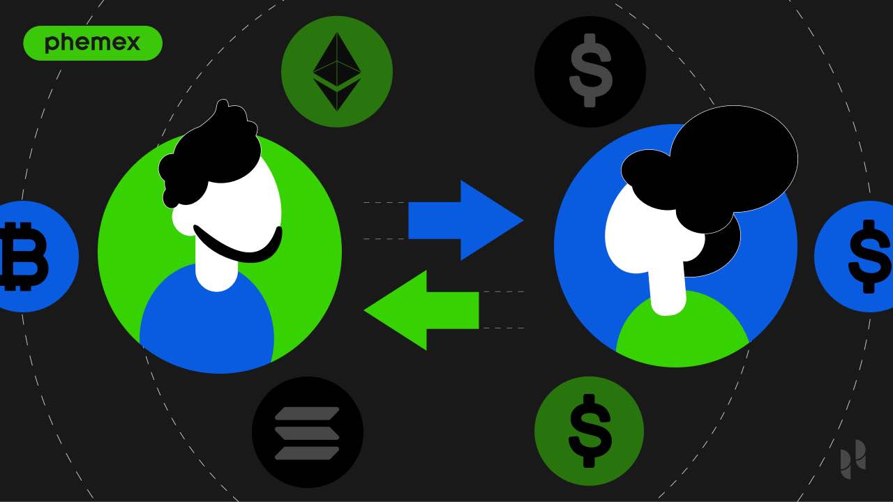 Paxful or LocalBitcoins peer-to-peer crypto transaction