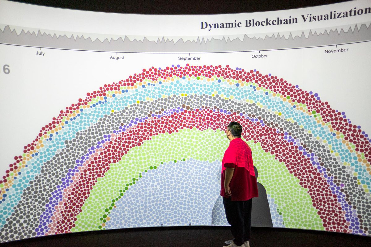 blockchain transaction history visualization