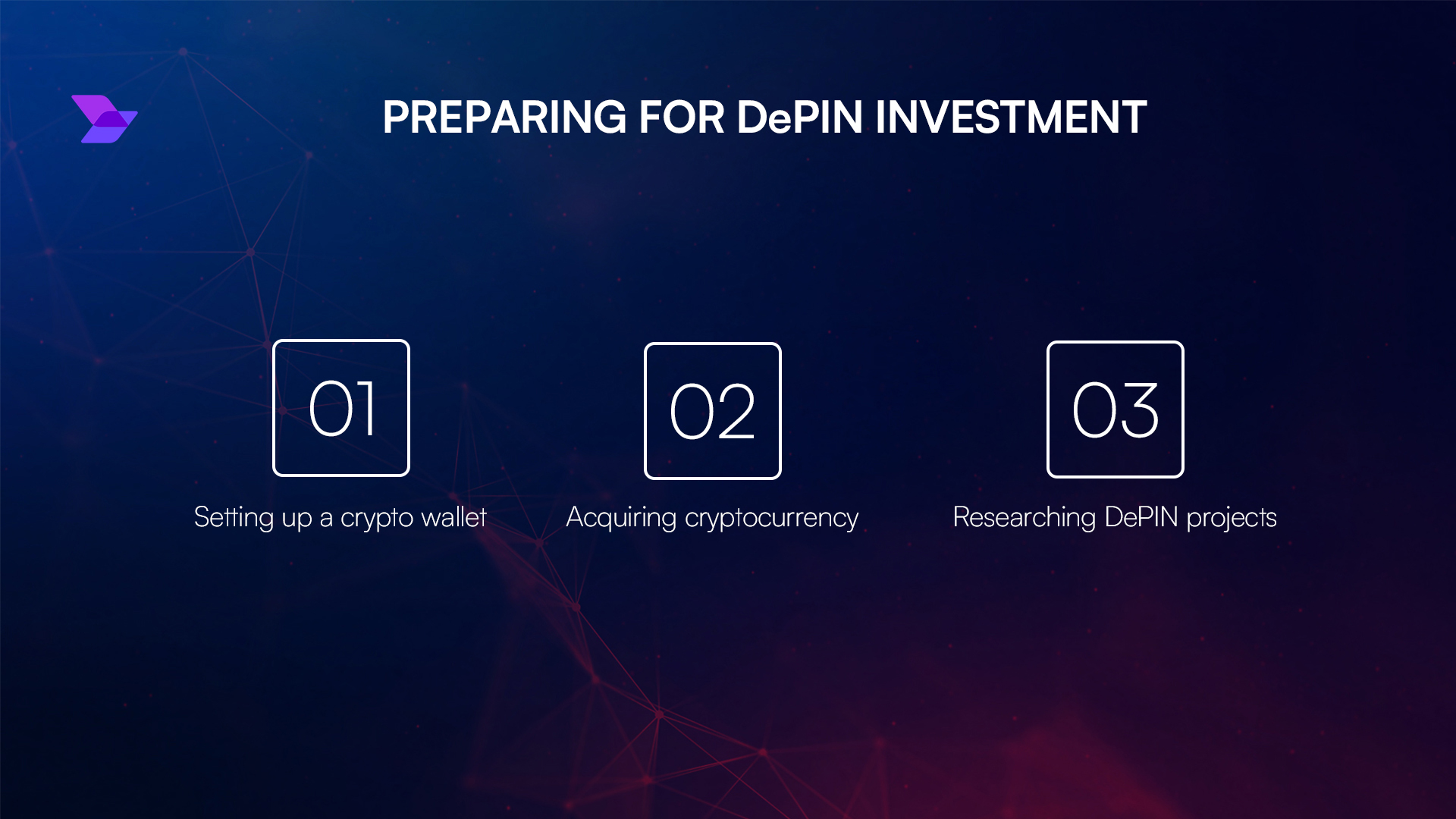 crypto wallet setup DePIN