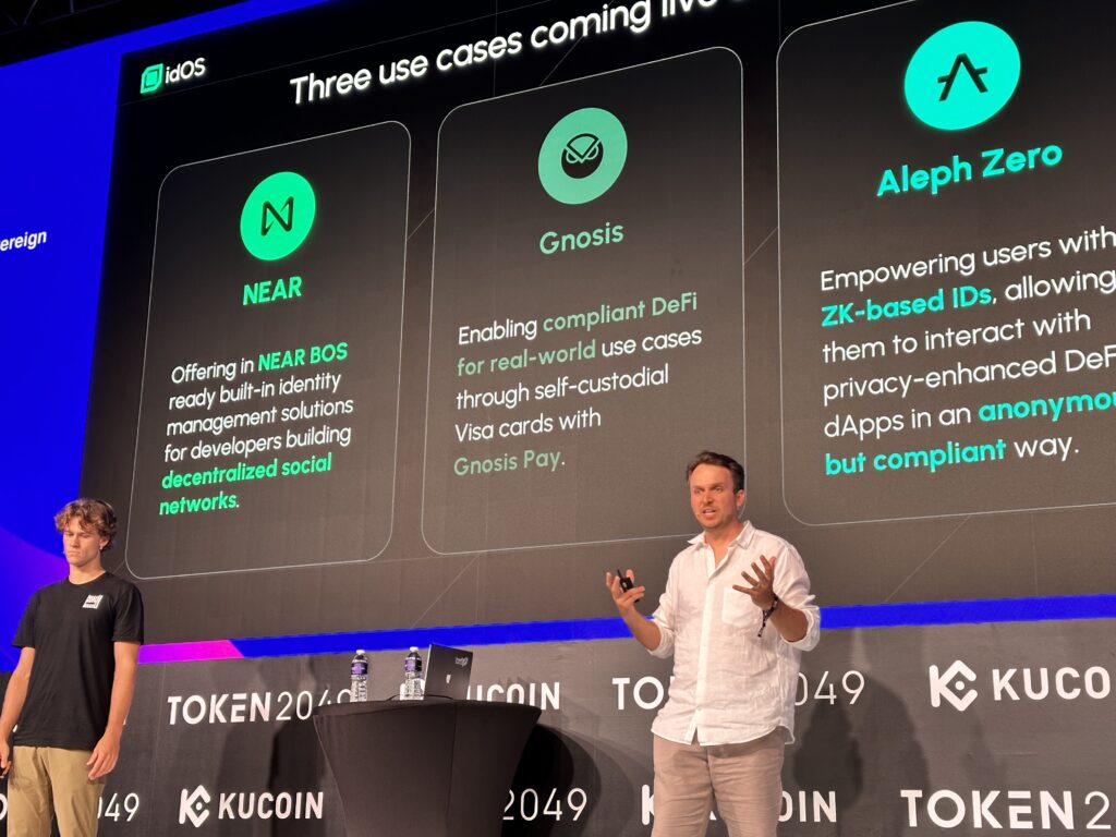 DeFi onboarding with idOS decentralized identity