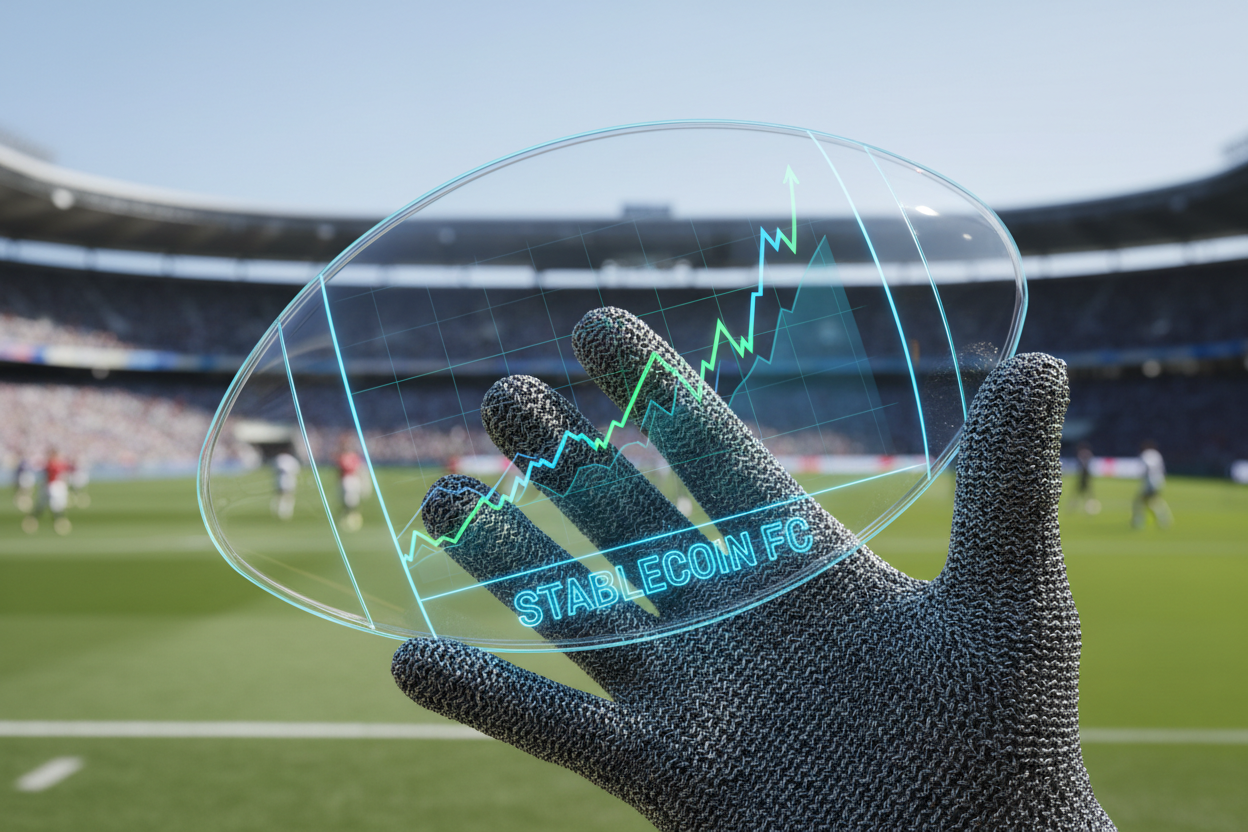 stable crypto chart football