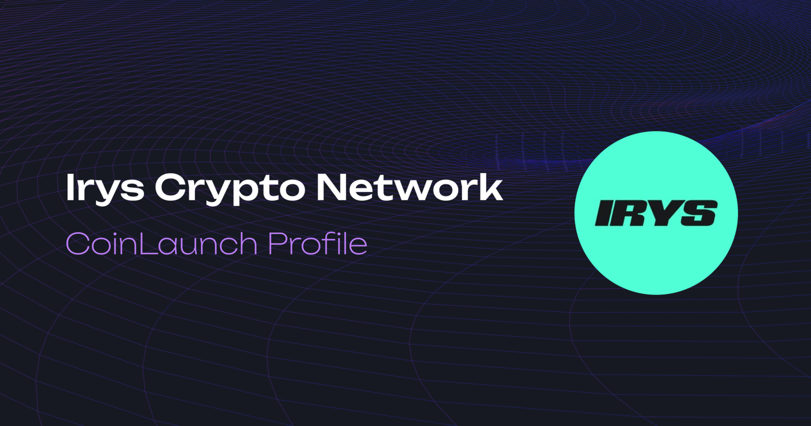 Irys multi-ledger blockchain architecture