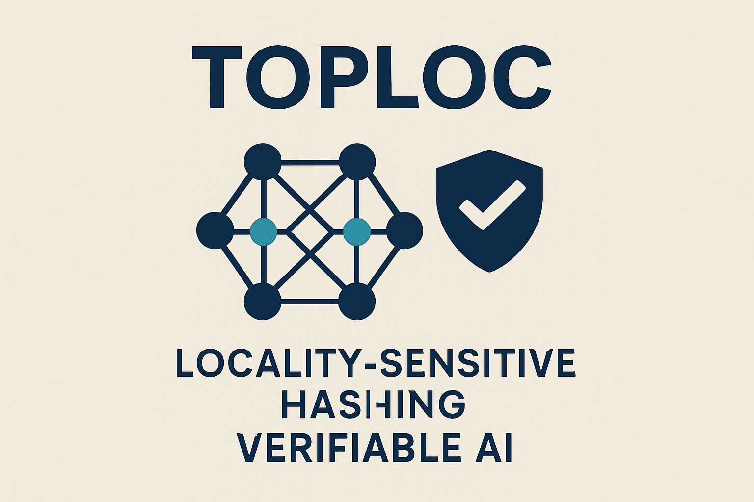 TOPLOC locality-sensitive hashing verifiable AI