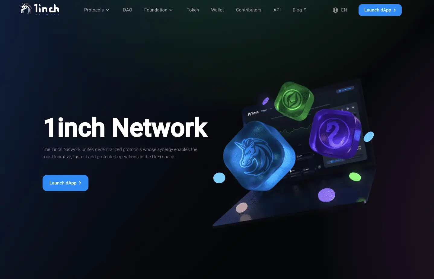 1inch DAO multi-sig wallet illustration