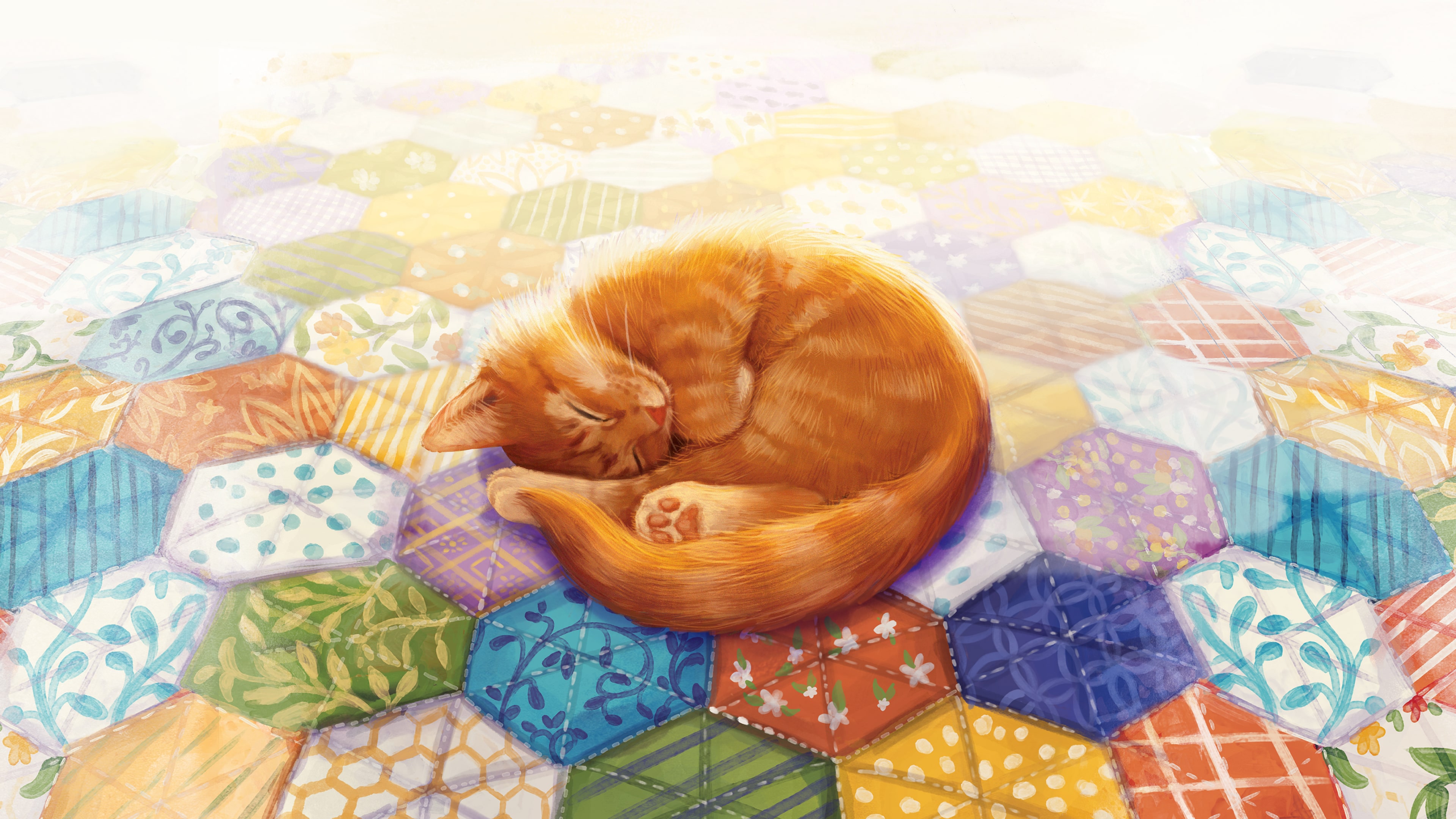 Calico board game artwork