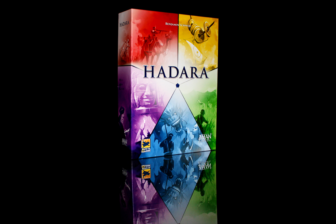 Hadara board game box art