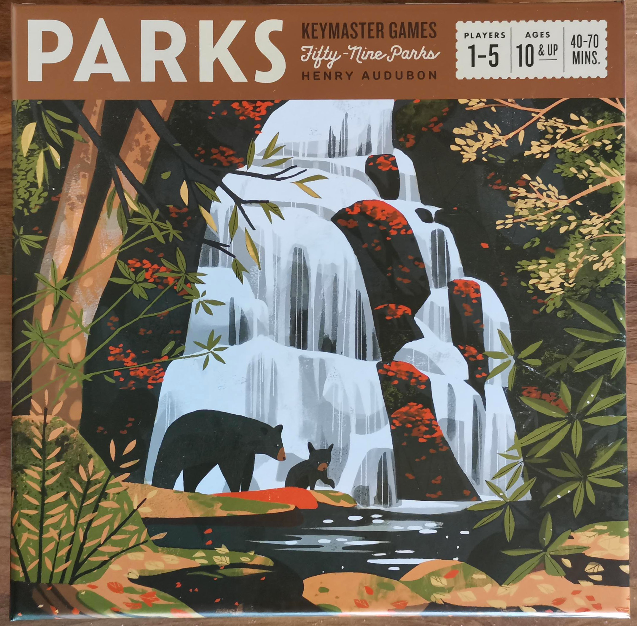 PARKS board game cover