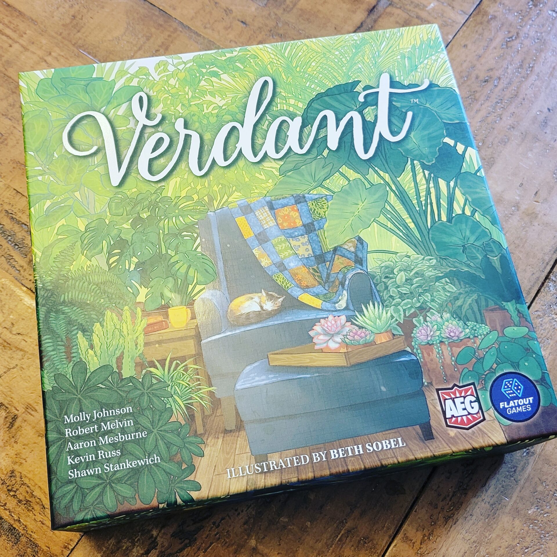 Verdant room decorator board game cover