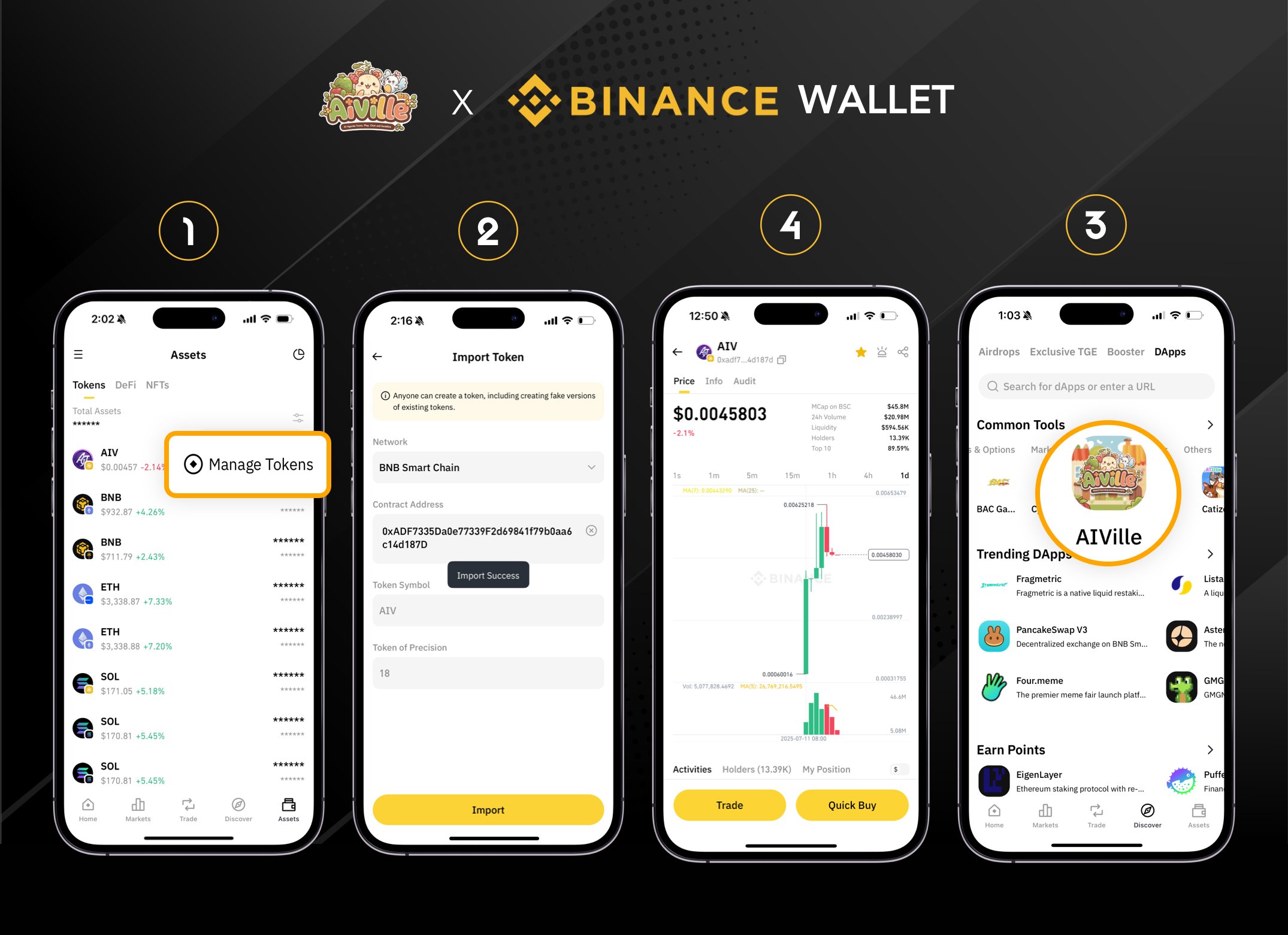 Binance Wallet Mitosis vaults user interface