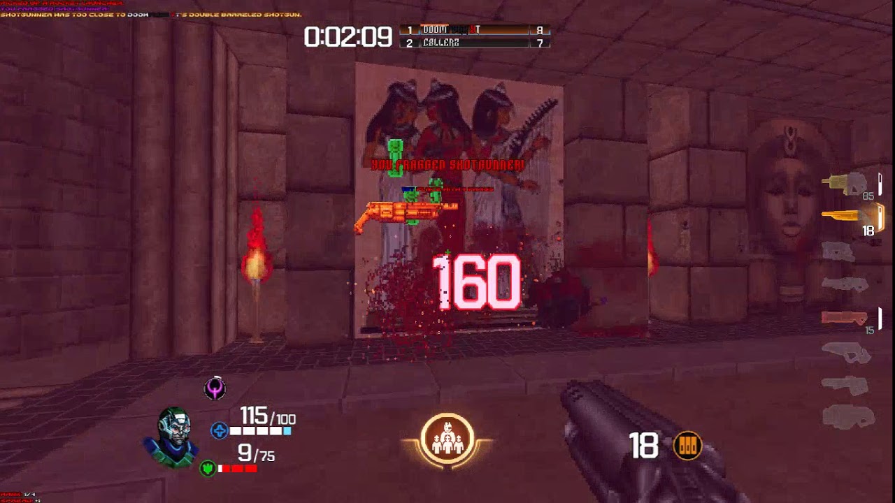 Quake Champions Bot gameplay