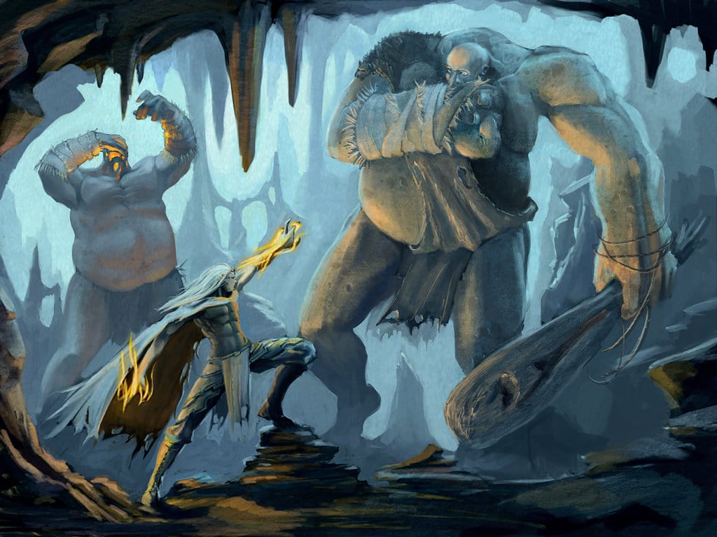 Underdark Realms.gg dungeon crawler art