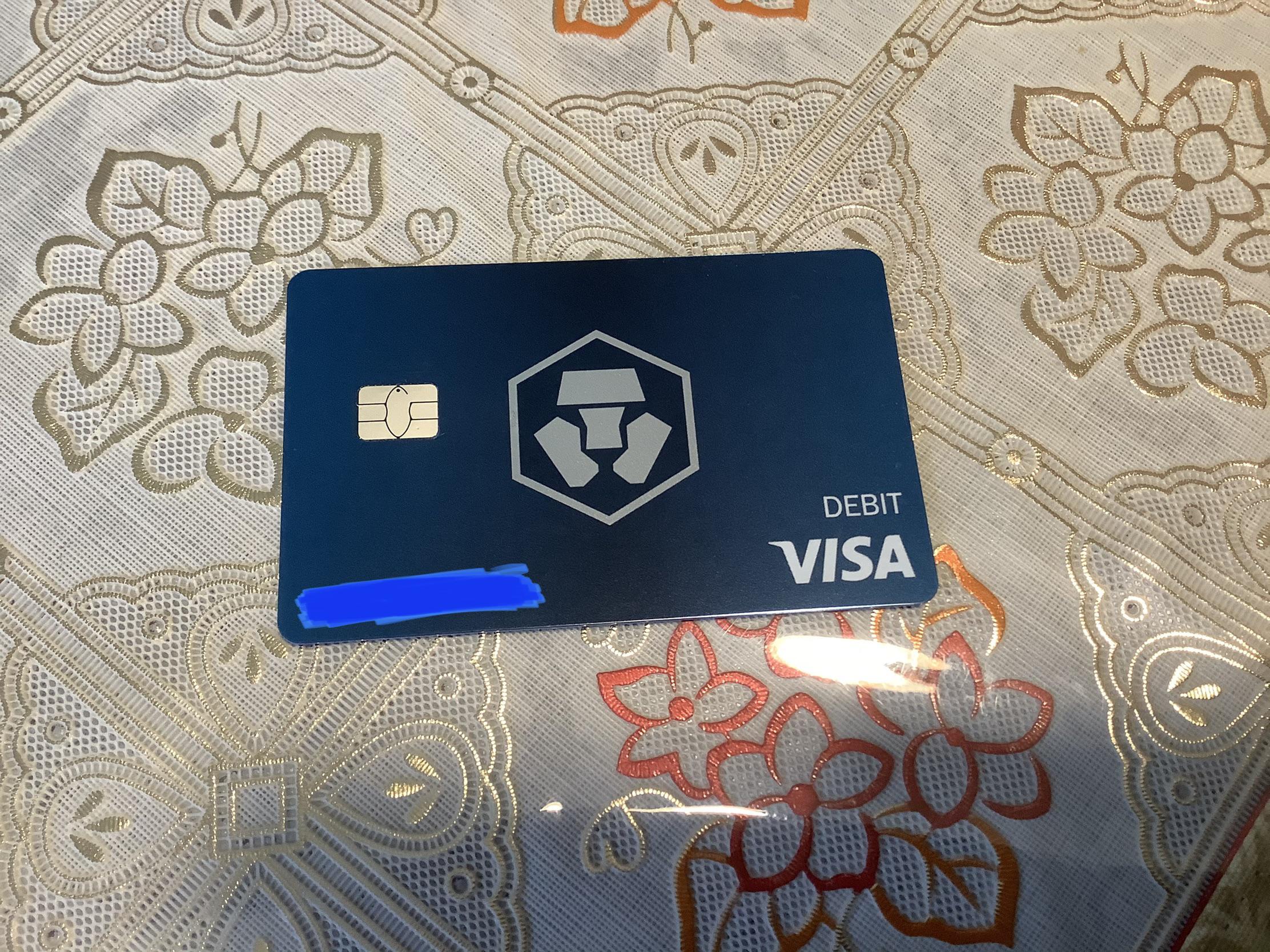 Crypto.com Midnight Blue card 2025