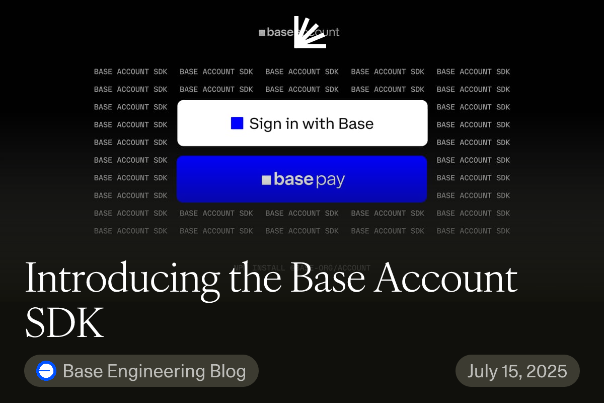 Base Account SDK universal sign-in and USDC payment