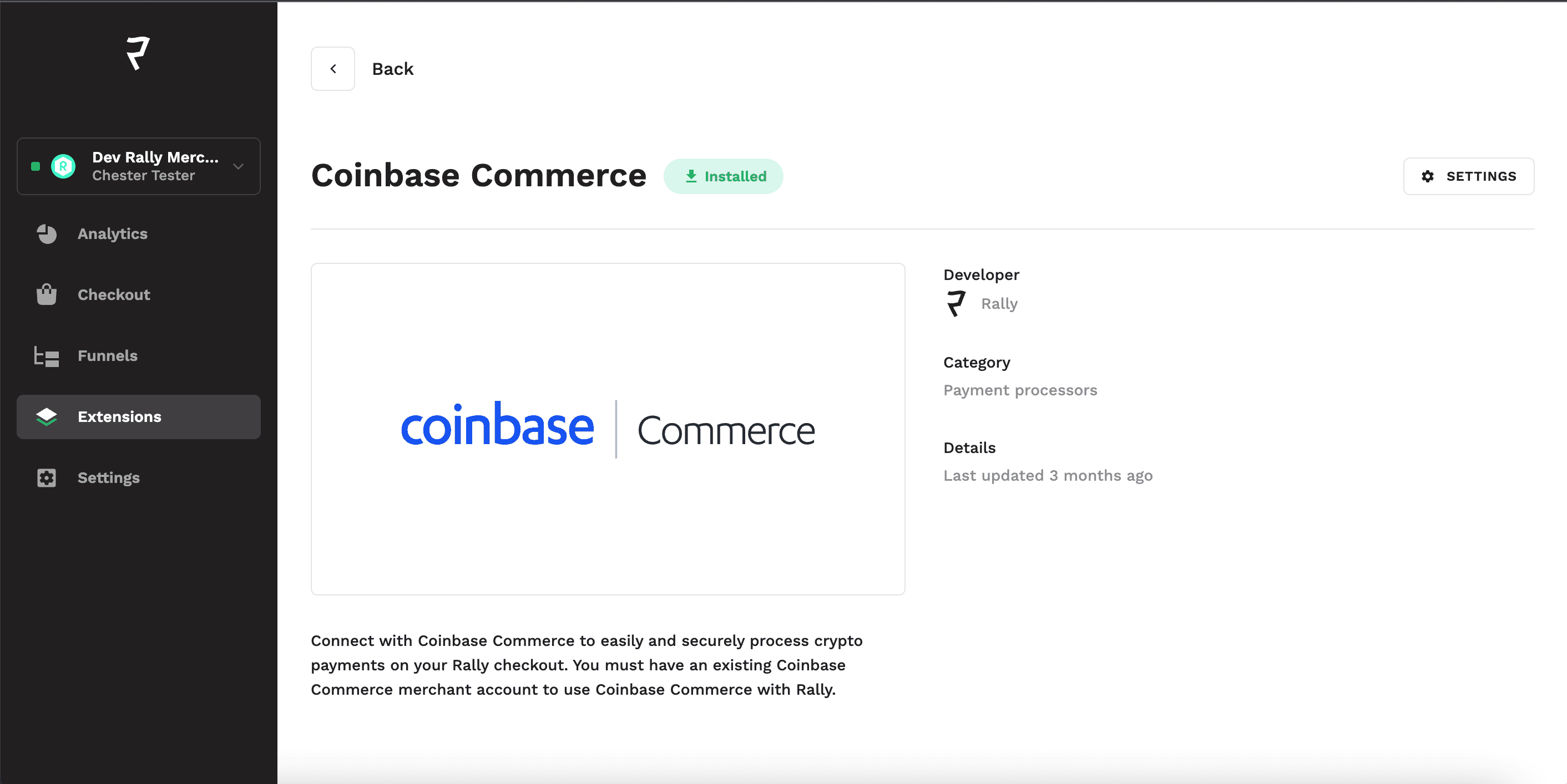 Coinbase Commerce integration with Base Account SDK