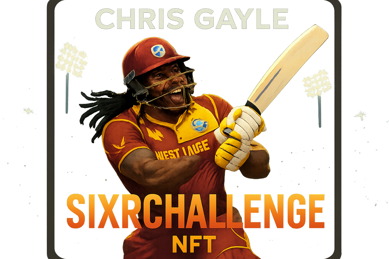 Chris Gayle SIXRChallenge NFT cricket