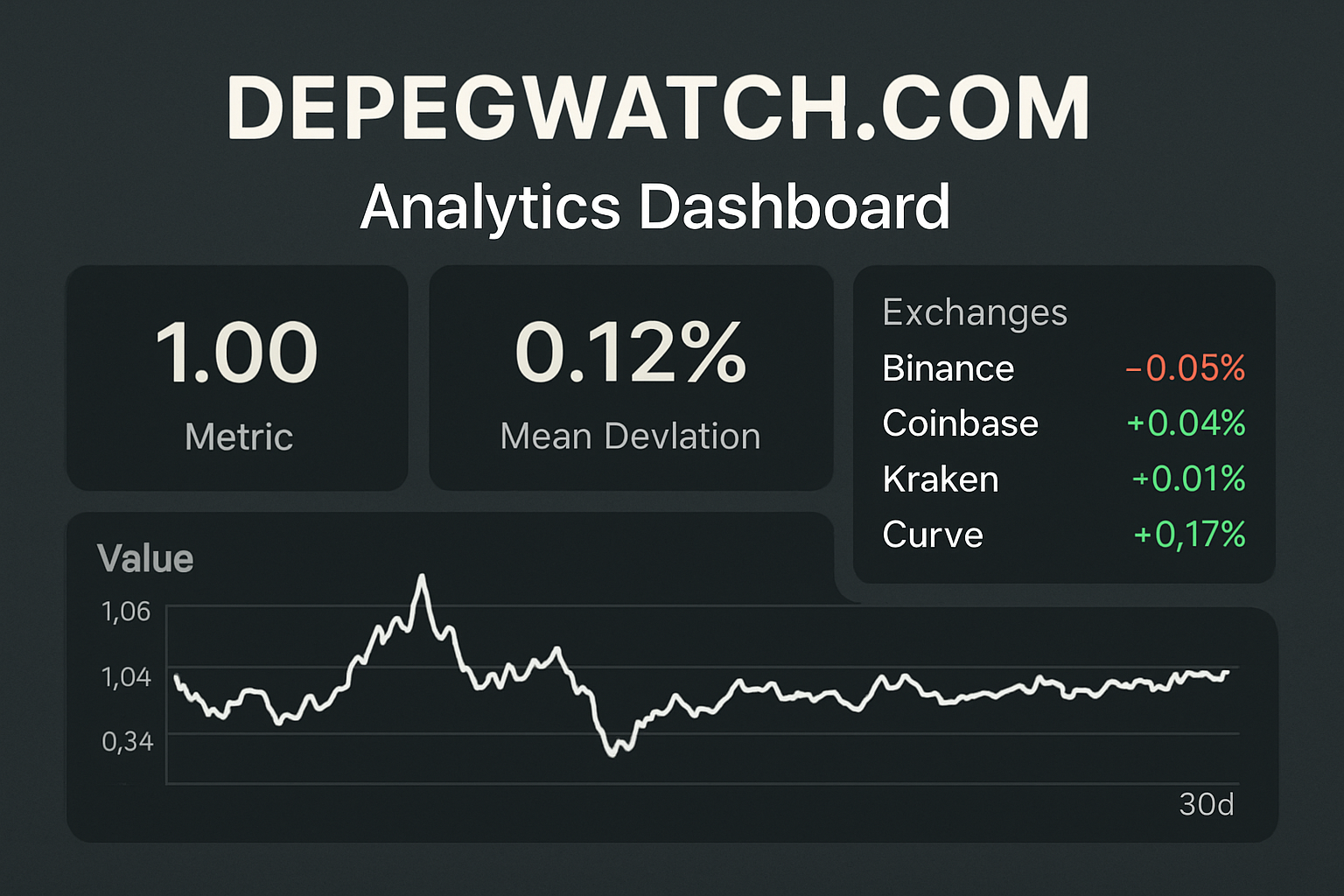 DepegWatch.com analytics dashboard screenshot