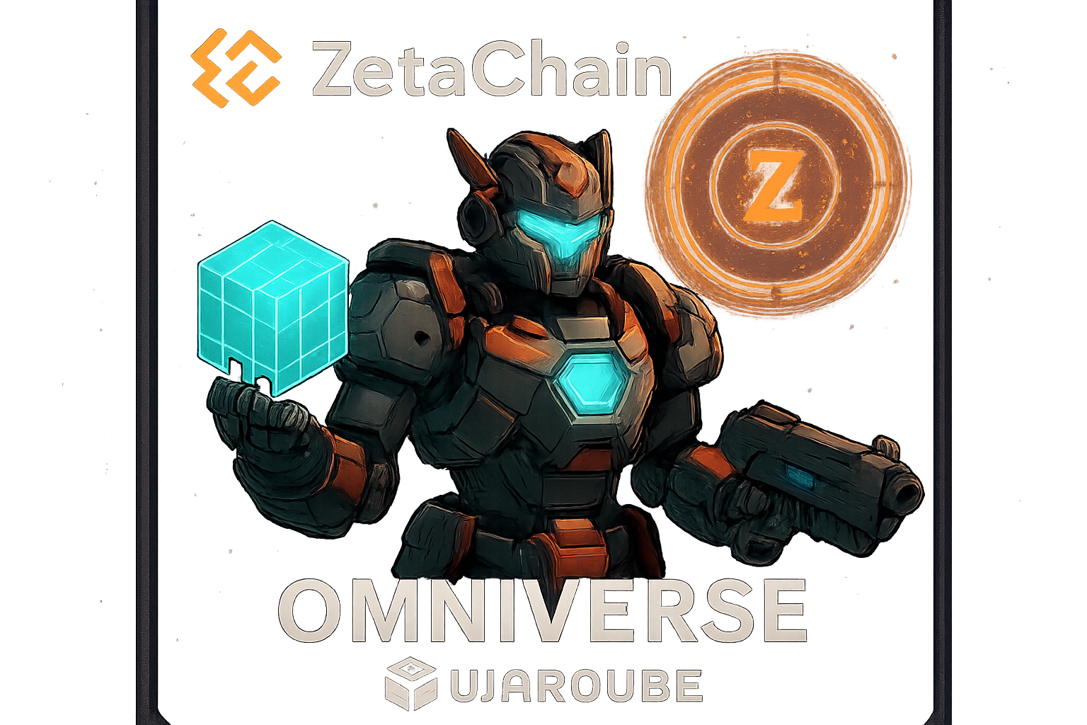 ZetaChain Omniverse WarQube cross-game NFT