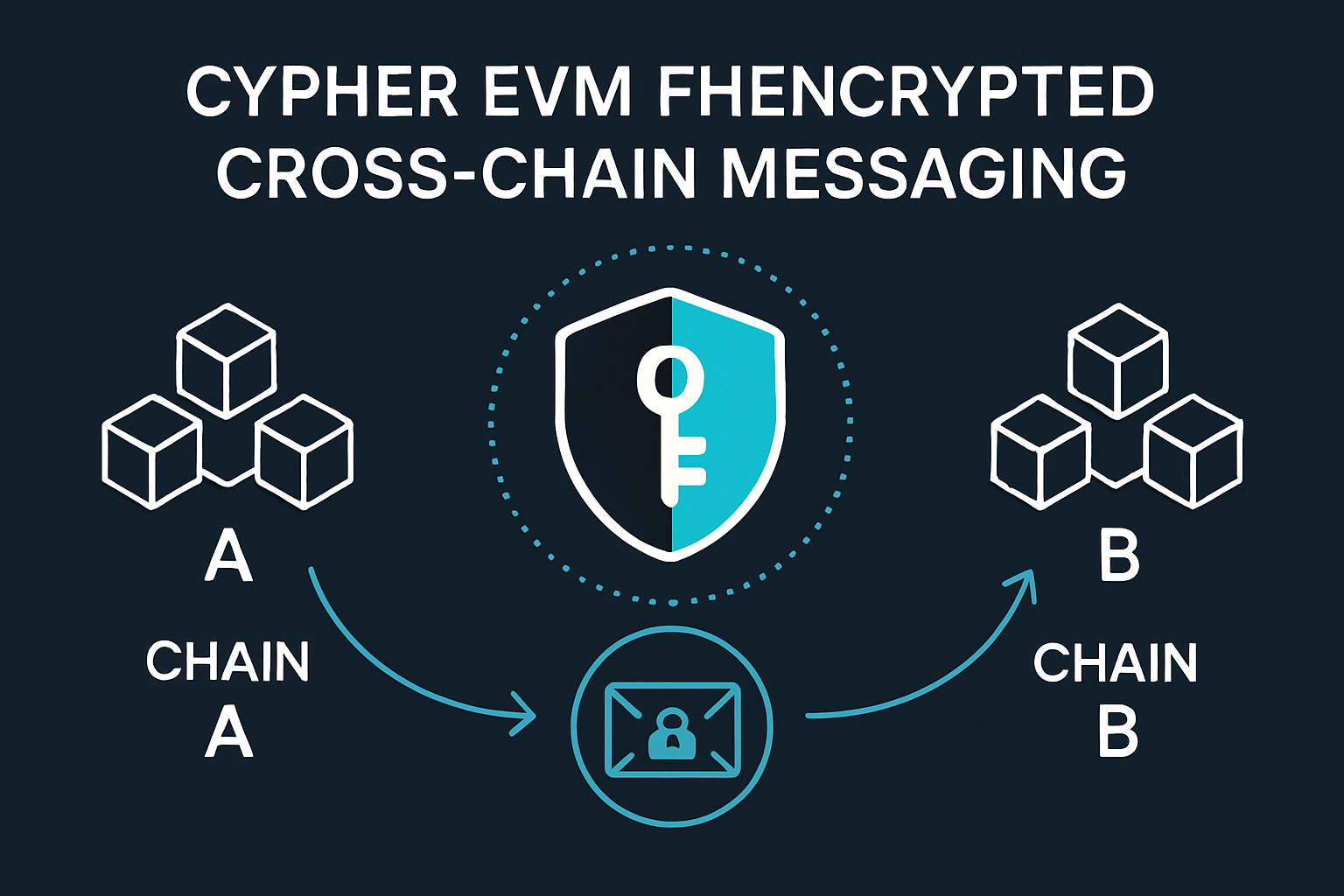 Cypher EVM FHE encrypted cross-chain messaging