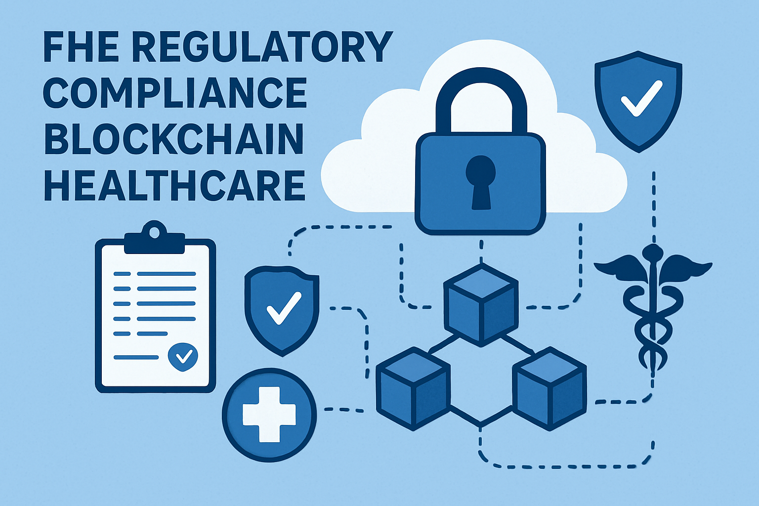 FHE regulatory compliance blockchain healthcare