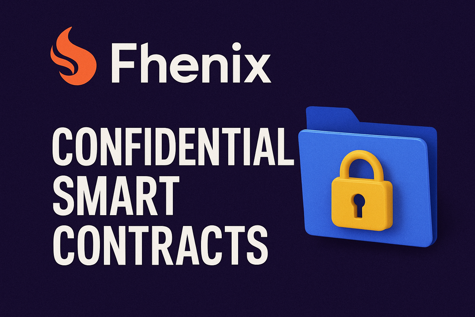 Fhenix confidential smart contracts