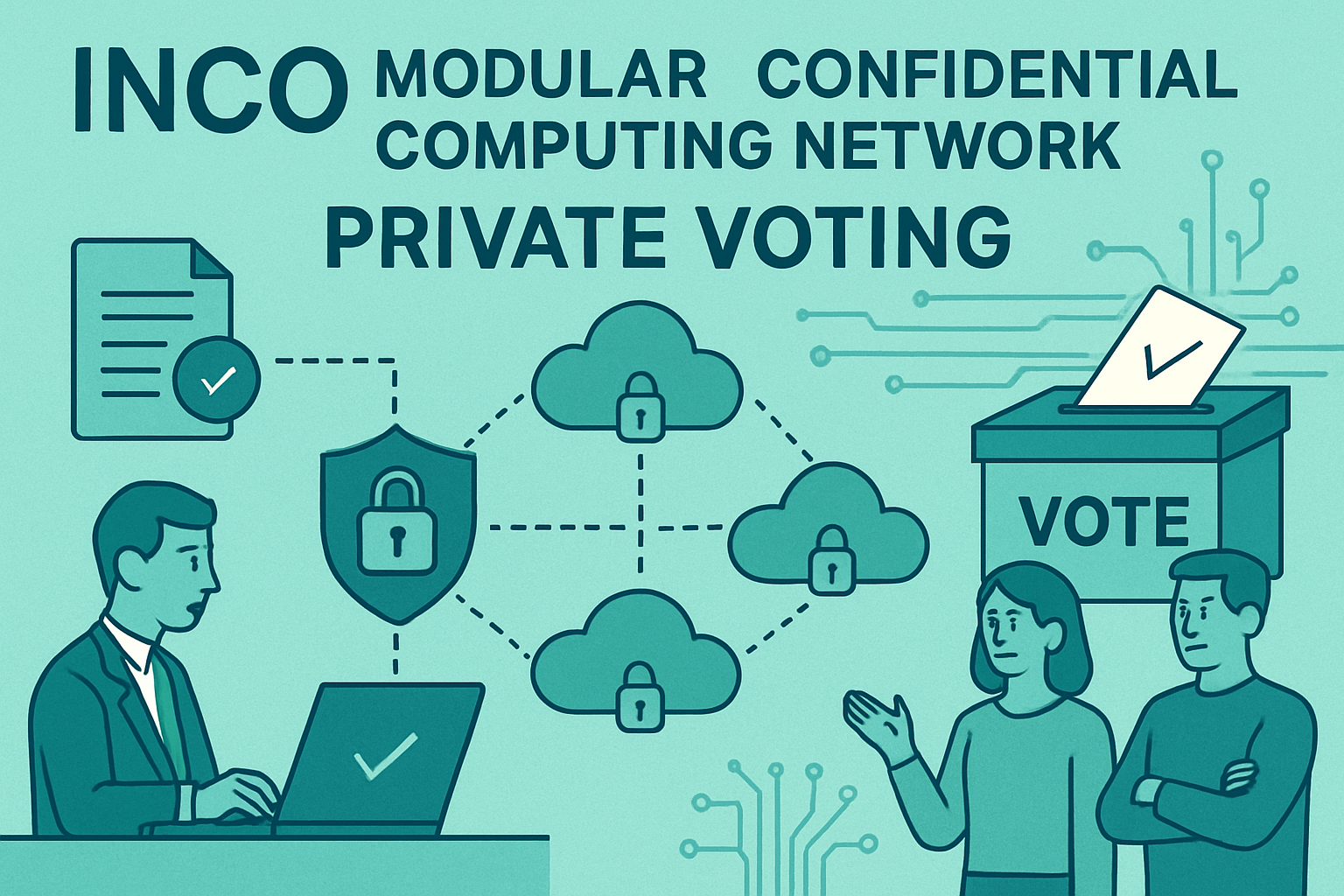 Inco Modular Confidential Computing Network private voting