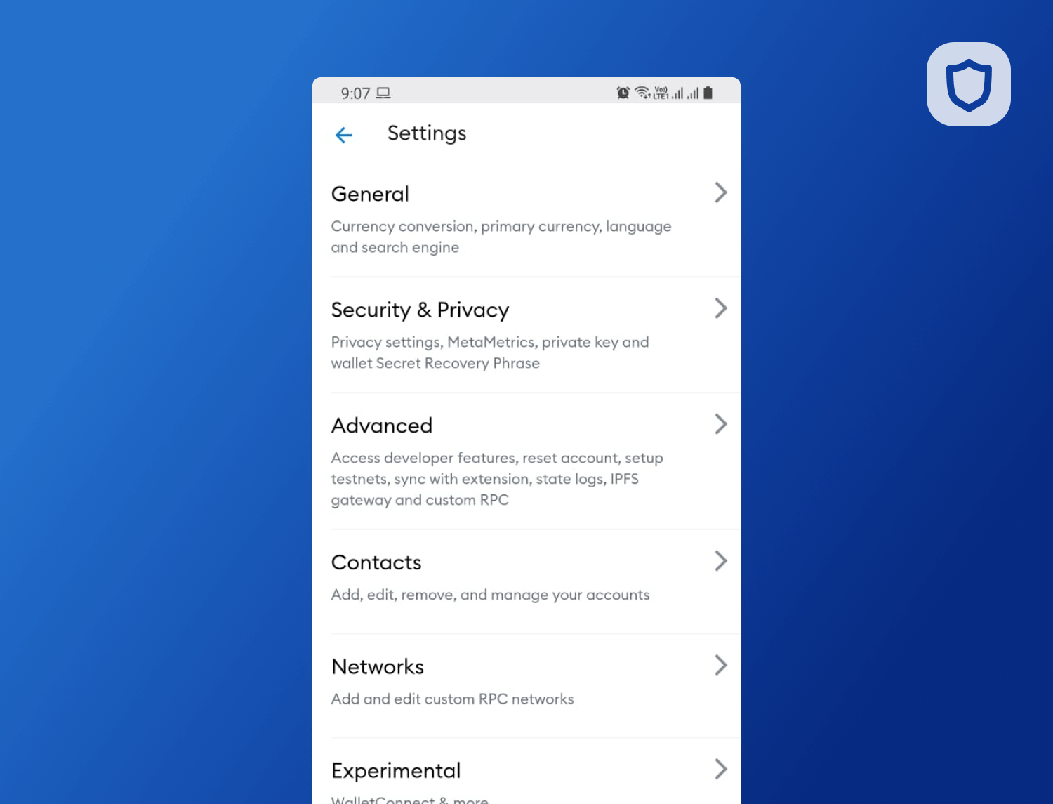 MetaMask and Trust Wallet security setup