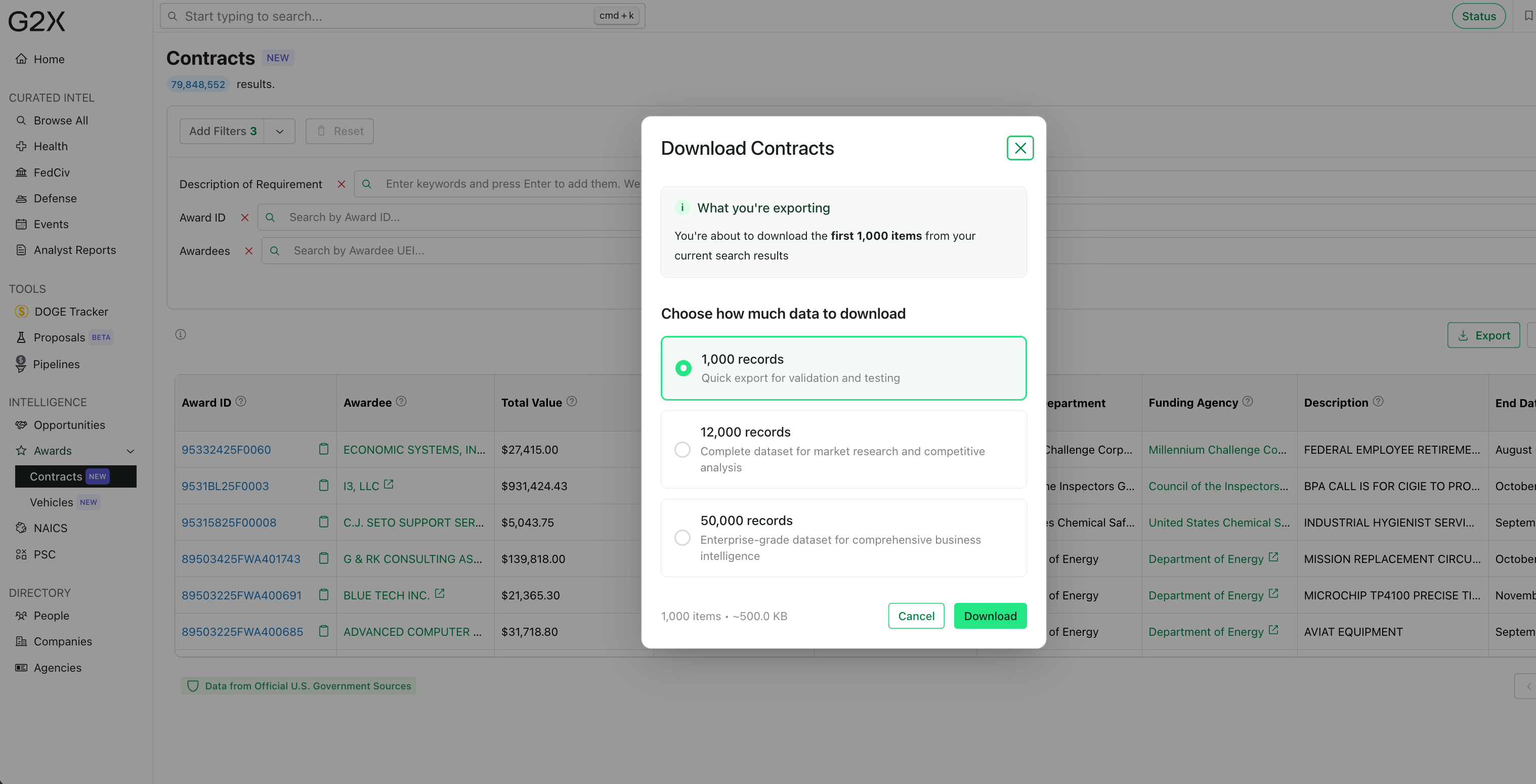 Data Context Market DCM platform