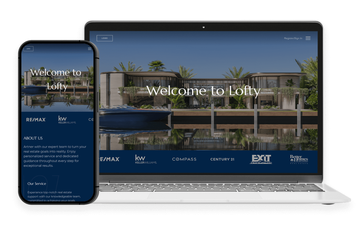 Lofty tokenized real estate dashboard