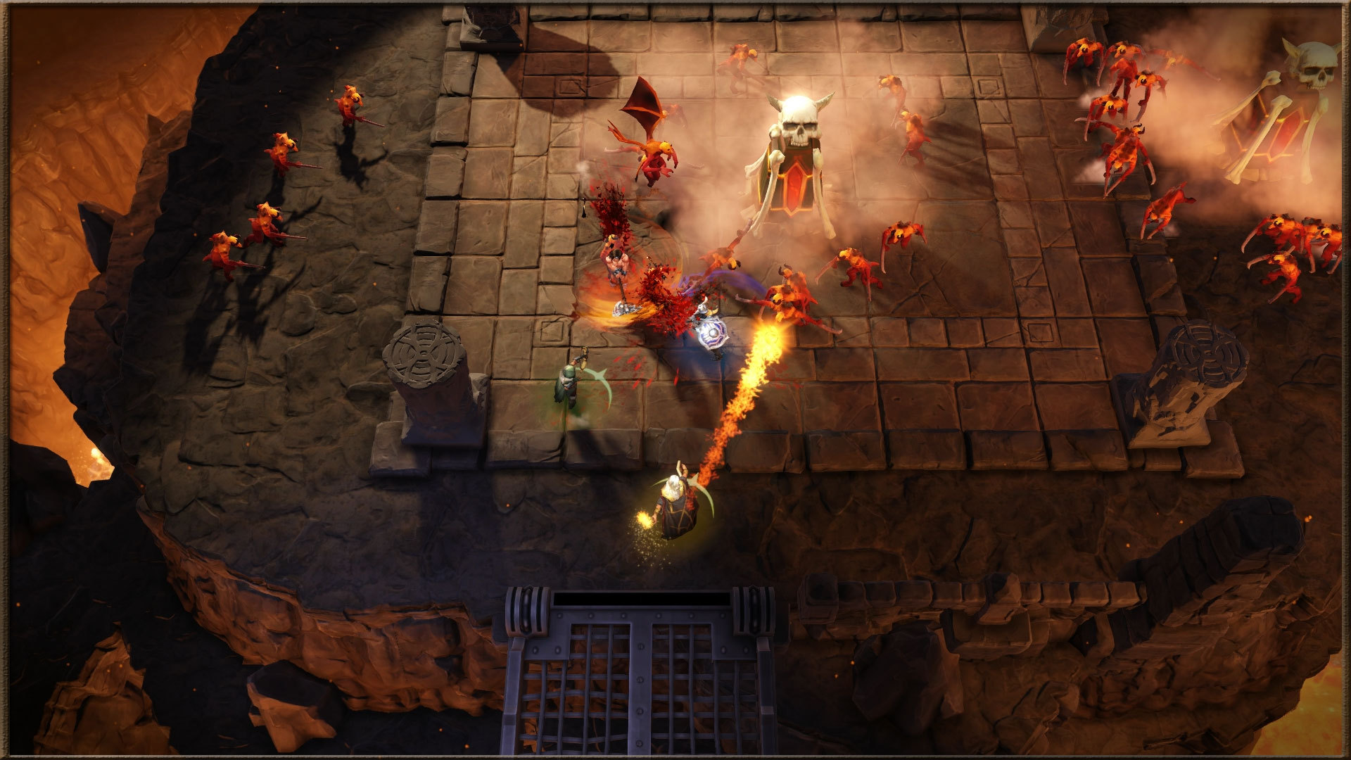 Gauntlet dungeon crawler screenshot