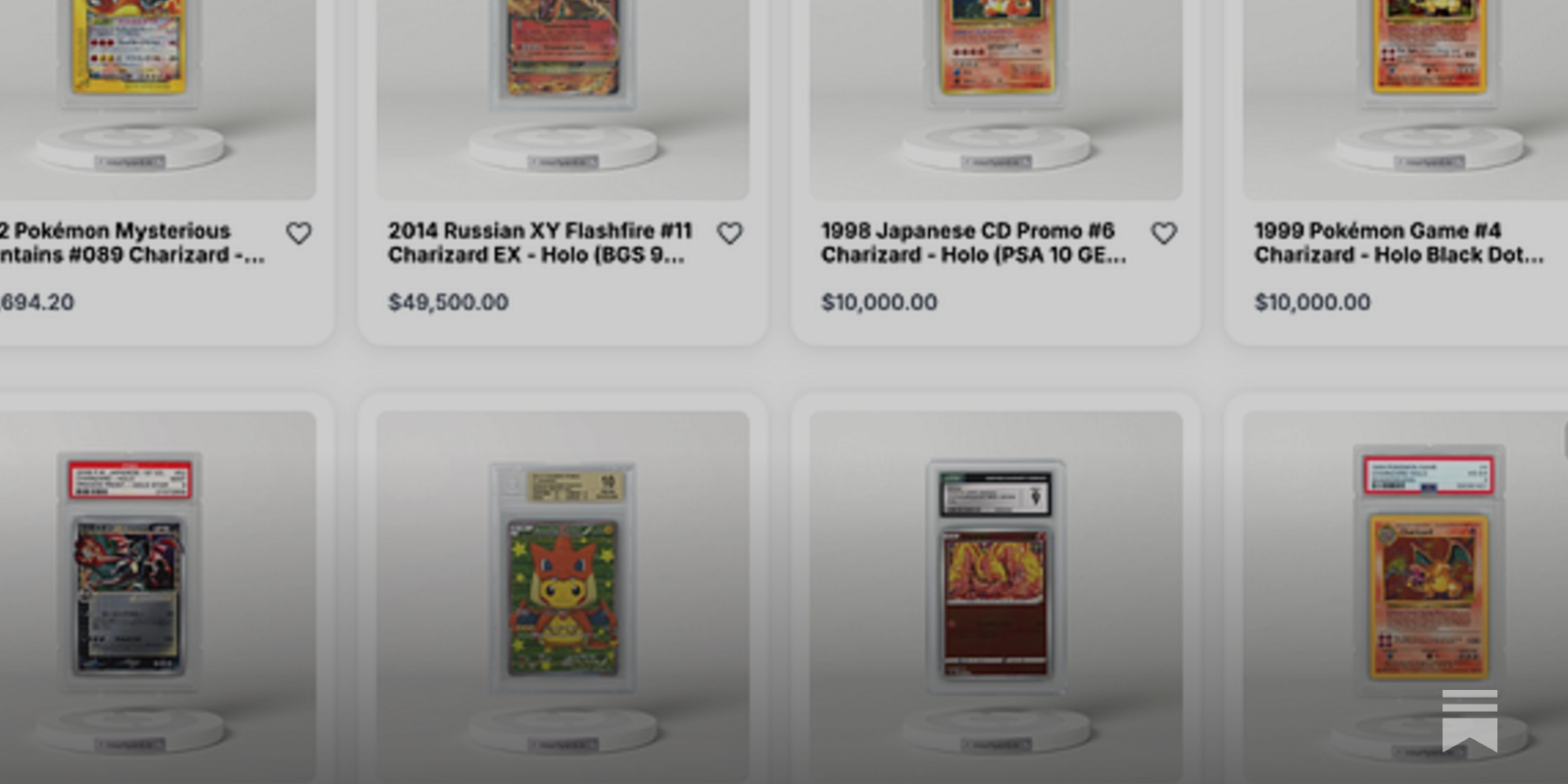 Courtyard.io Pokémon card tokenization platform interface