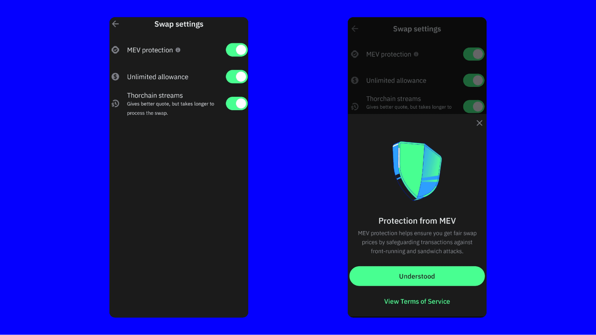 DeFi sandwich attack diagram