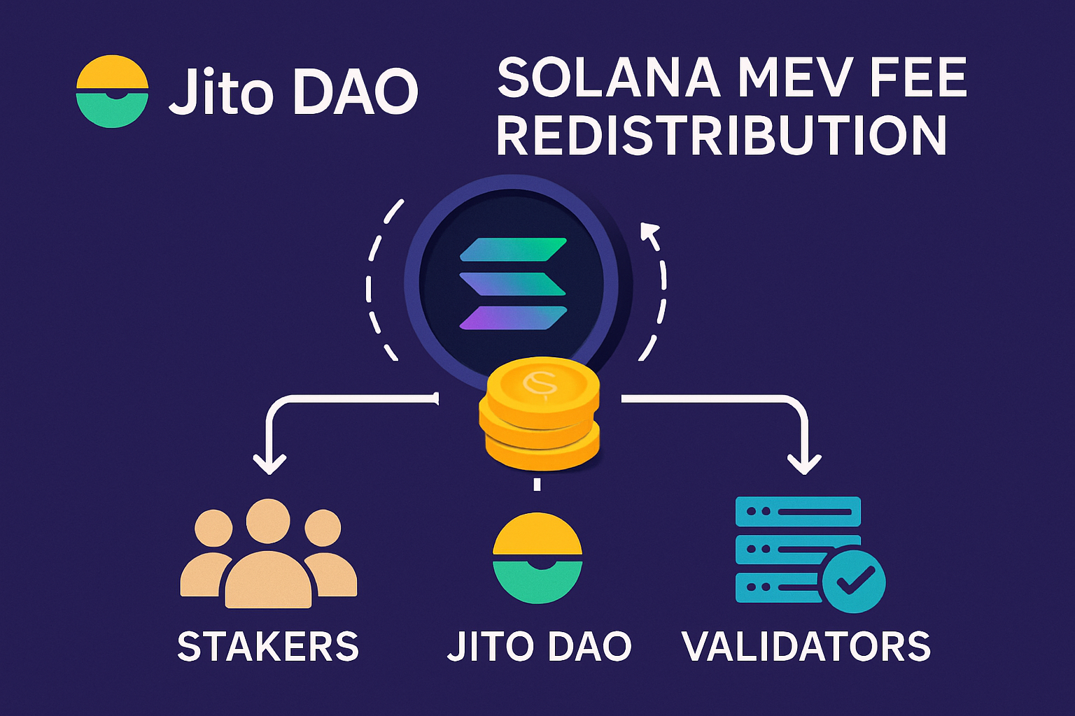 Jito DAO Solana MEV fee redistribution