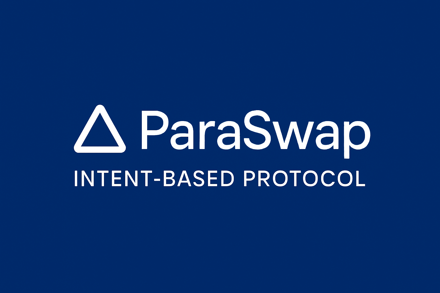 ParaSwap intent-based protocol DeFi