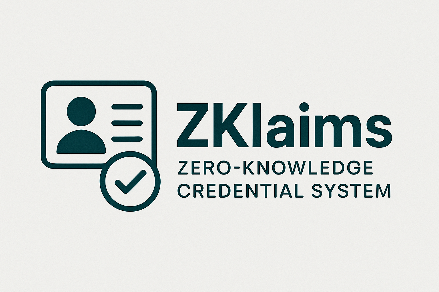 ZKlaims zero-knowledge credential system