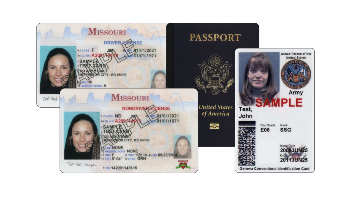 government issued photo ID document