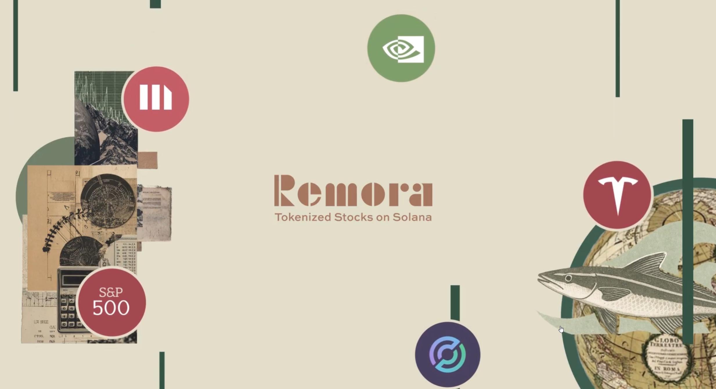 Remora tokenized stocks in Solana DeFi