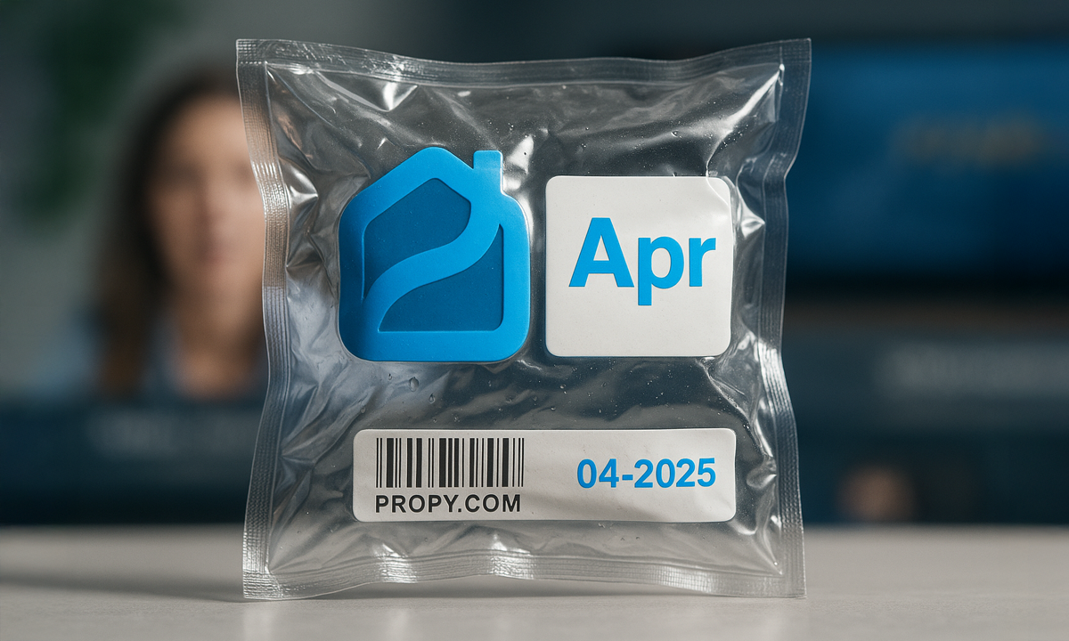 Propy blockchain real estate logo