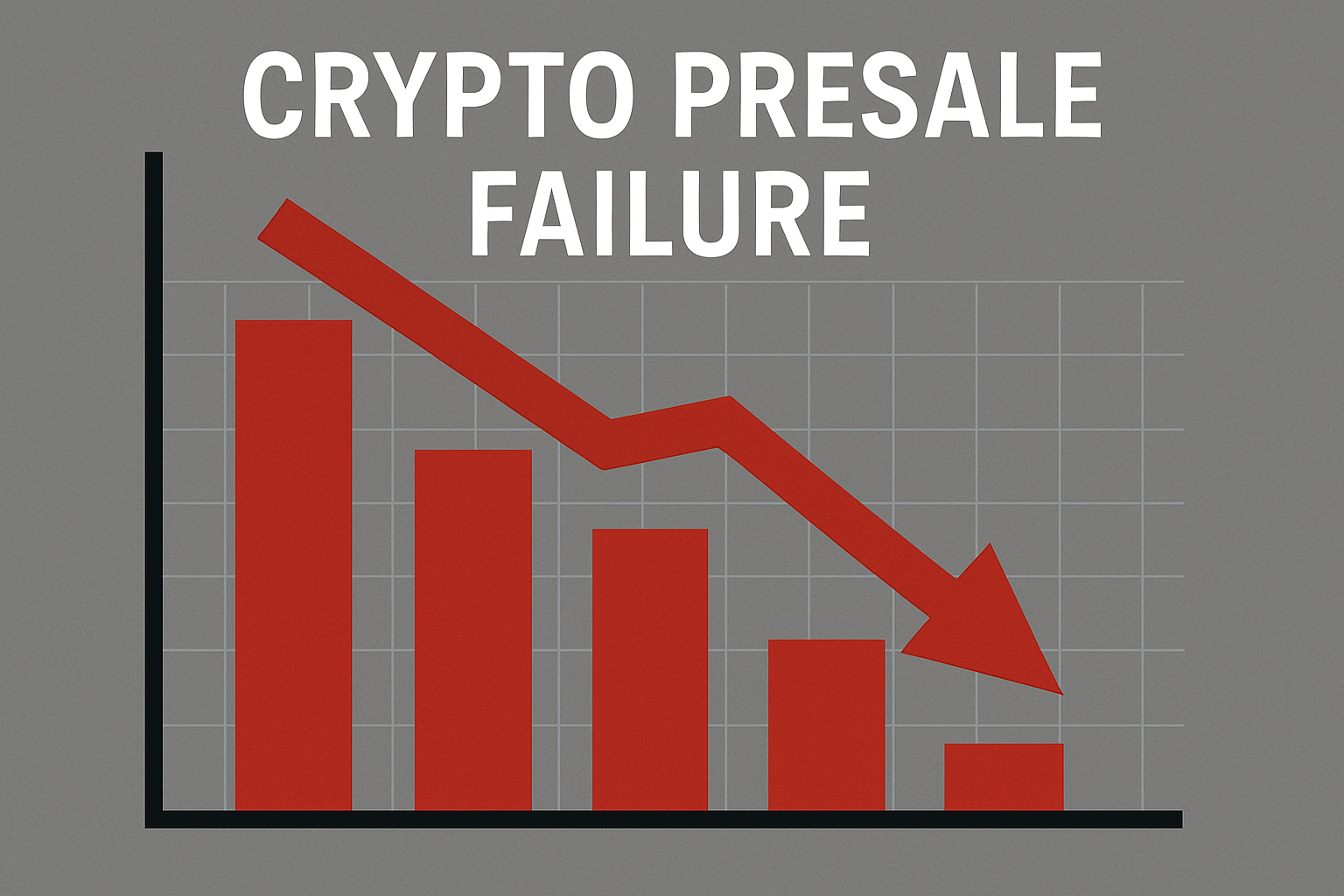 crypto presale failure chart