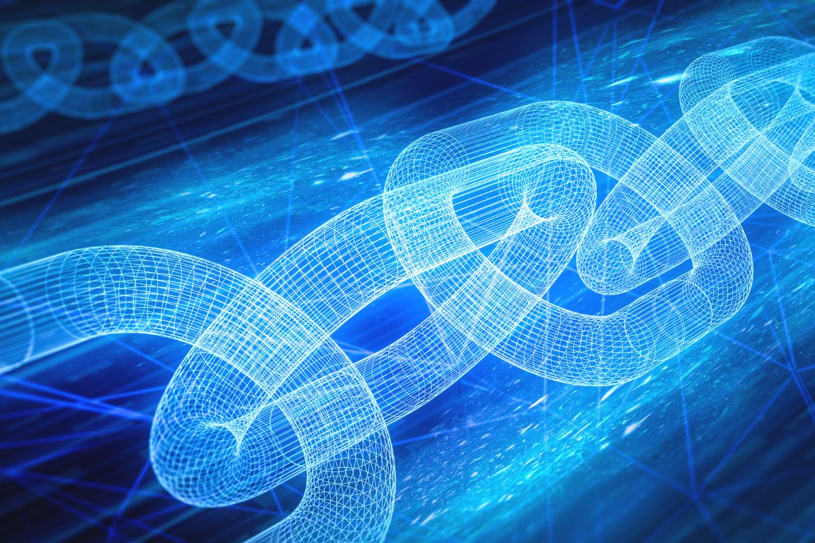 blockchain scalability infinite growth icon