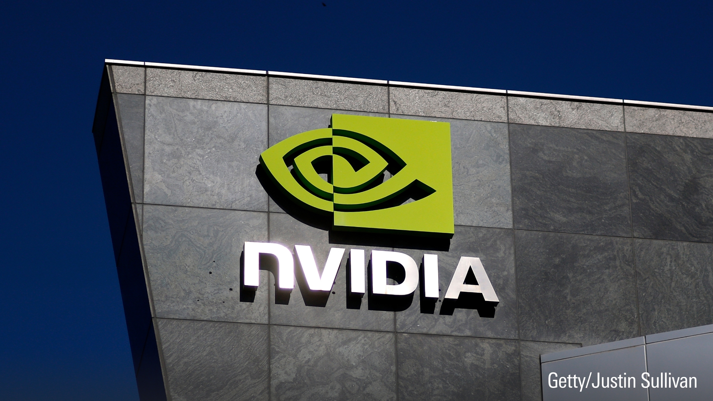 NVIDIA Corporation logo stock chart