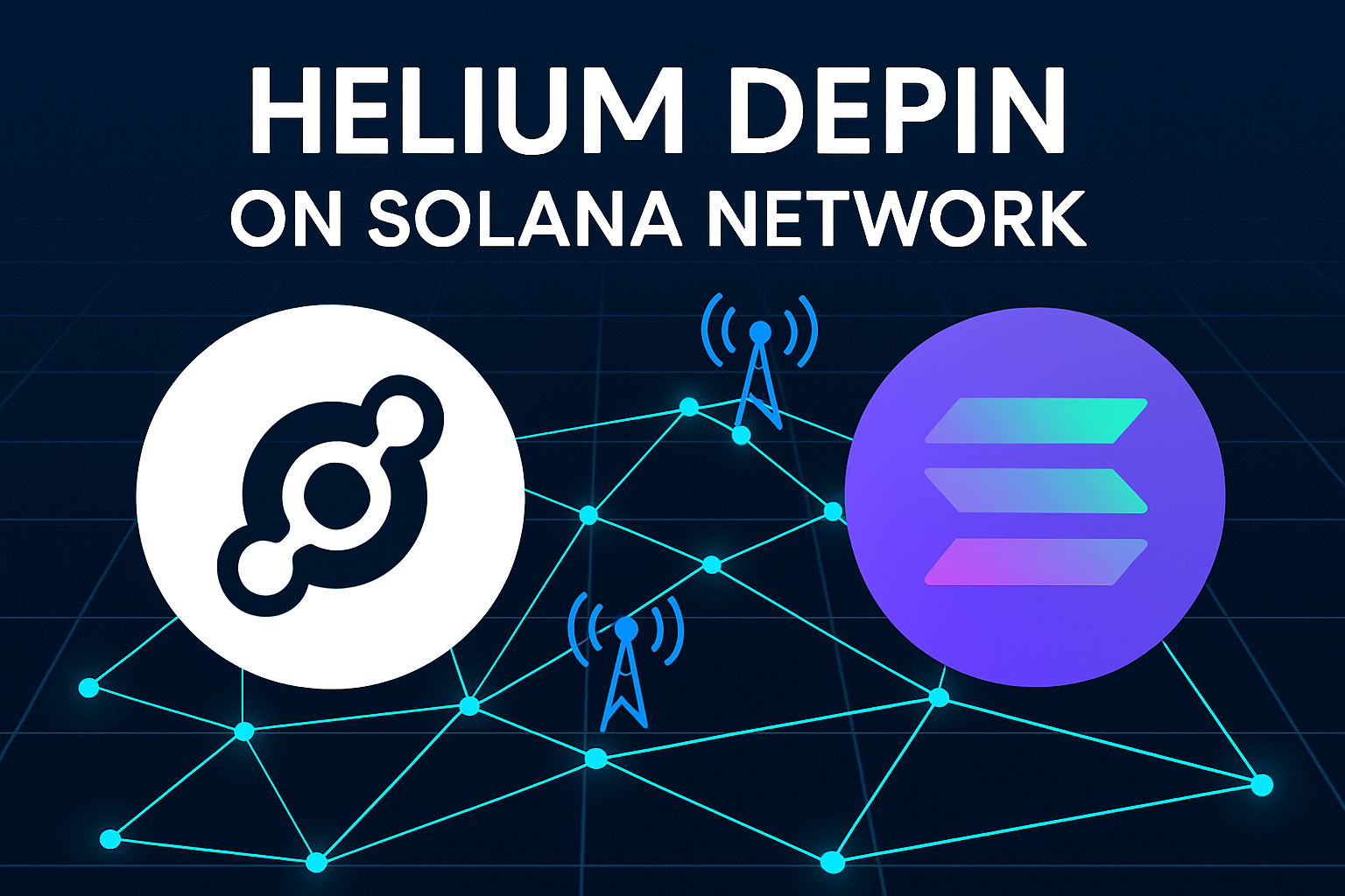 Helium DePIN on Solana network