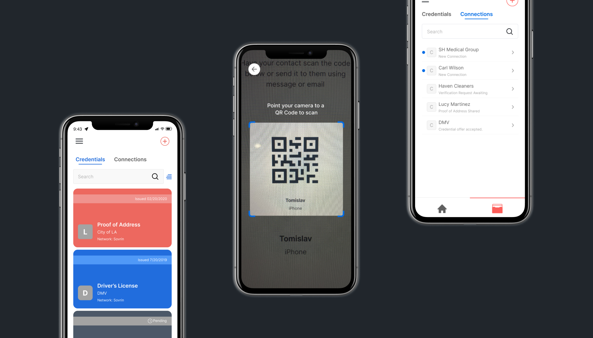 verifiable credentials import wallet