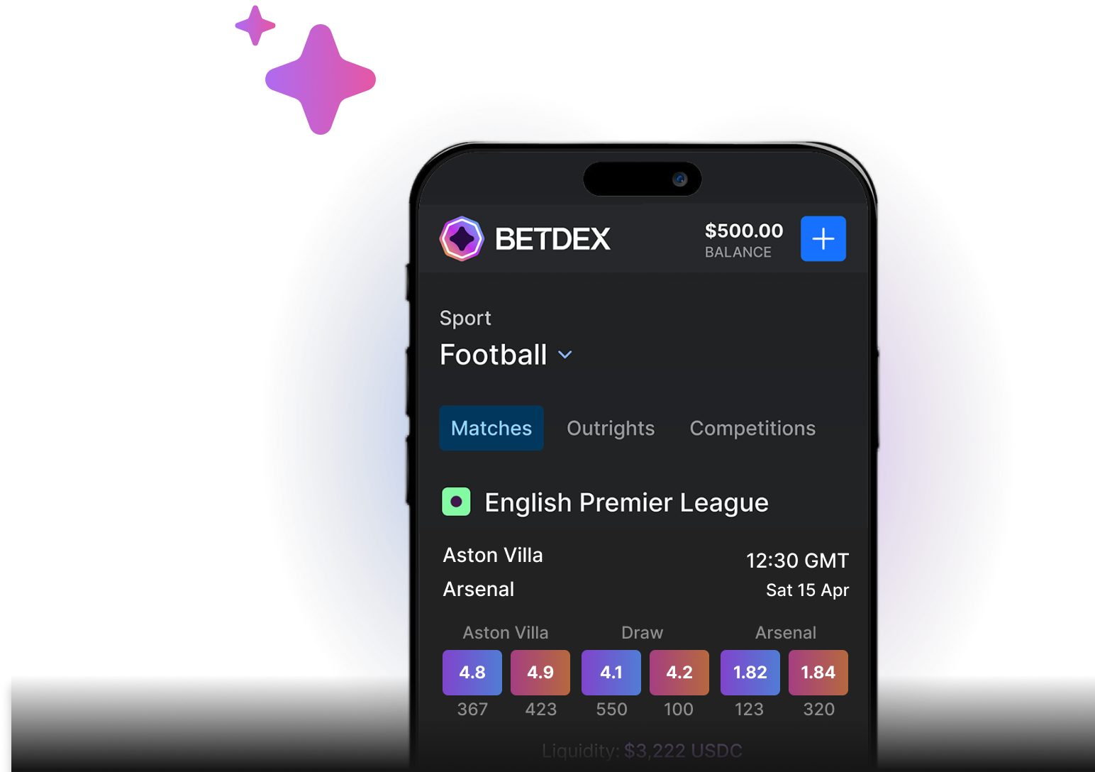 BetDEX decentralized exchange logo