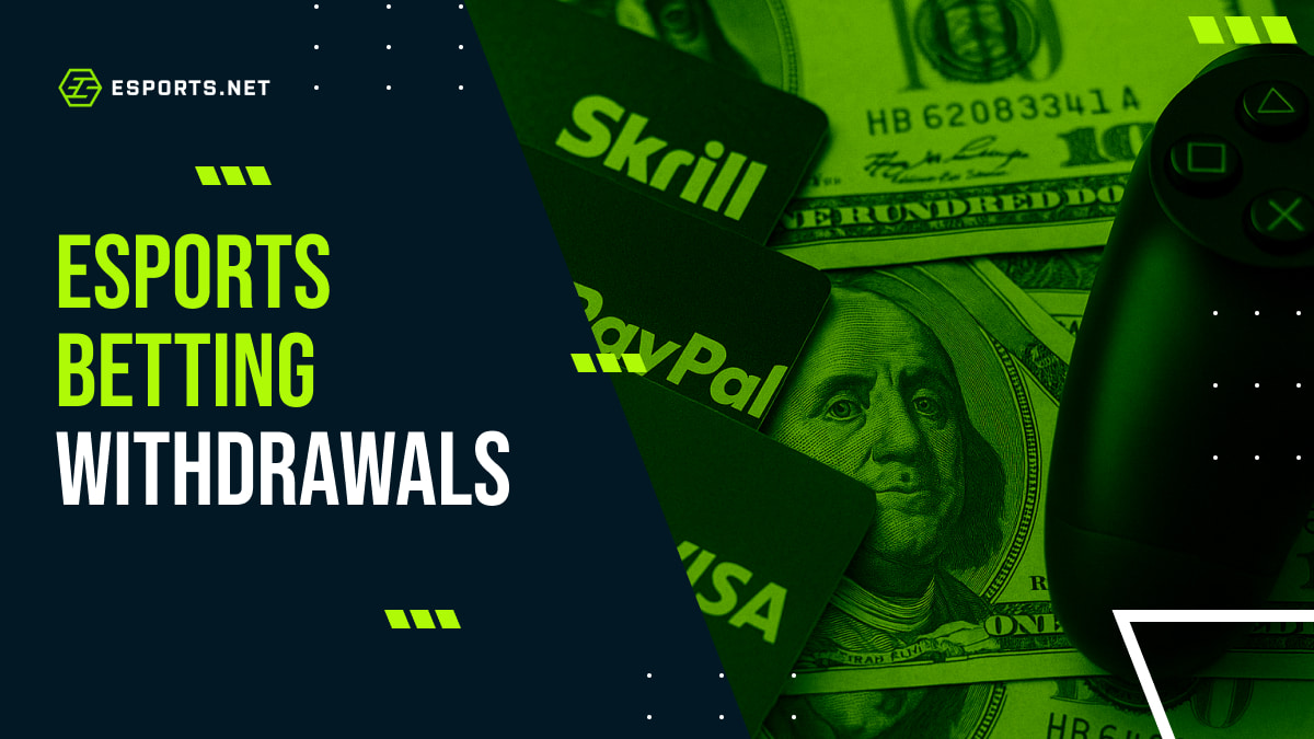 Crypto deposit and withdrawal on esports betting site