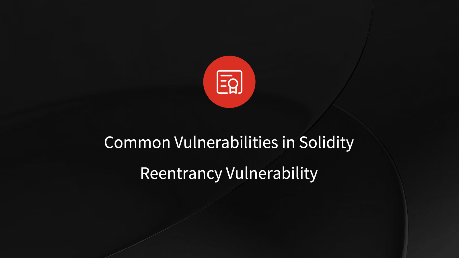 SlowMist blockchain security audit