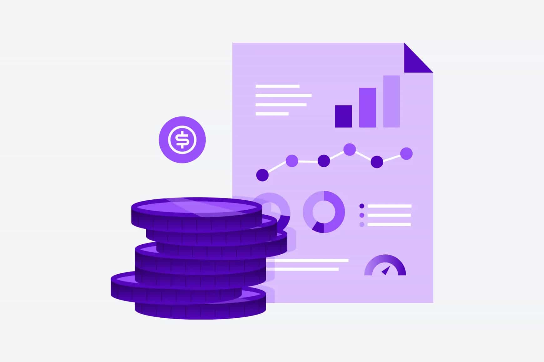 cost savings chart icon