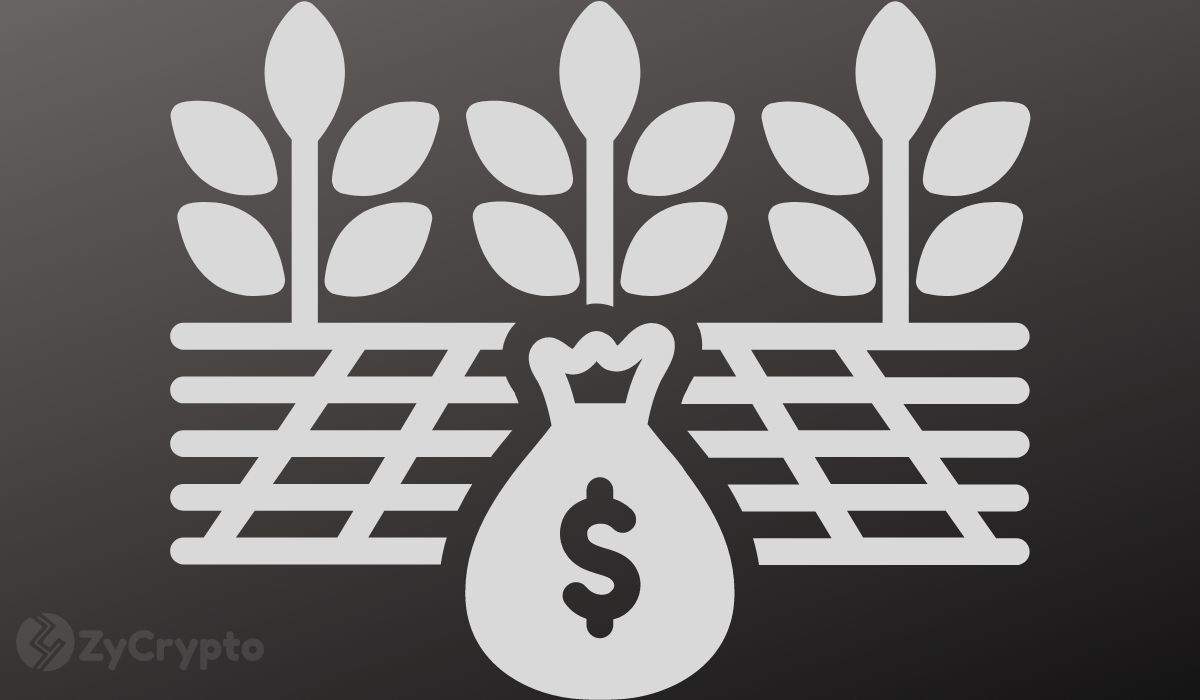 DeFi yield farming icons