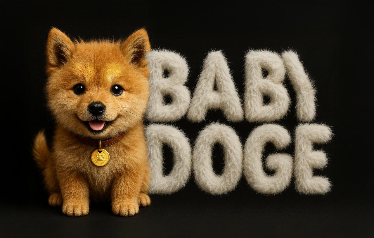 Baby Doge Coin BABYDOGE Solana meme coin logo
