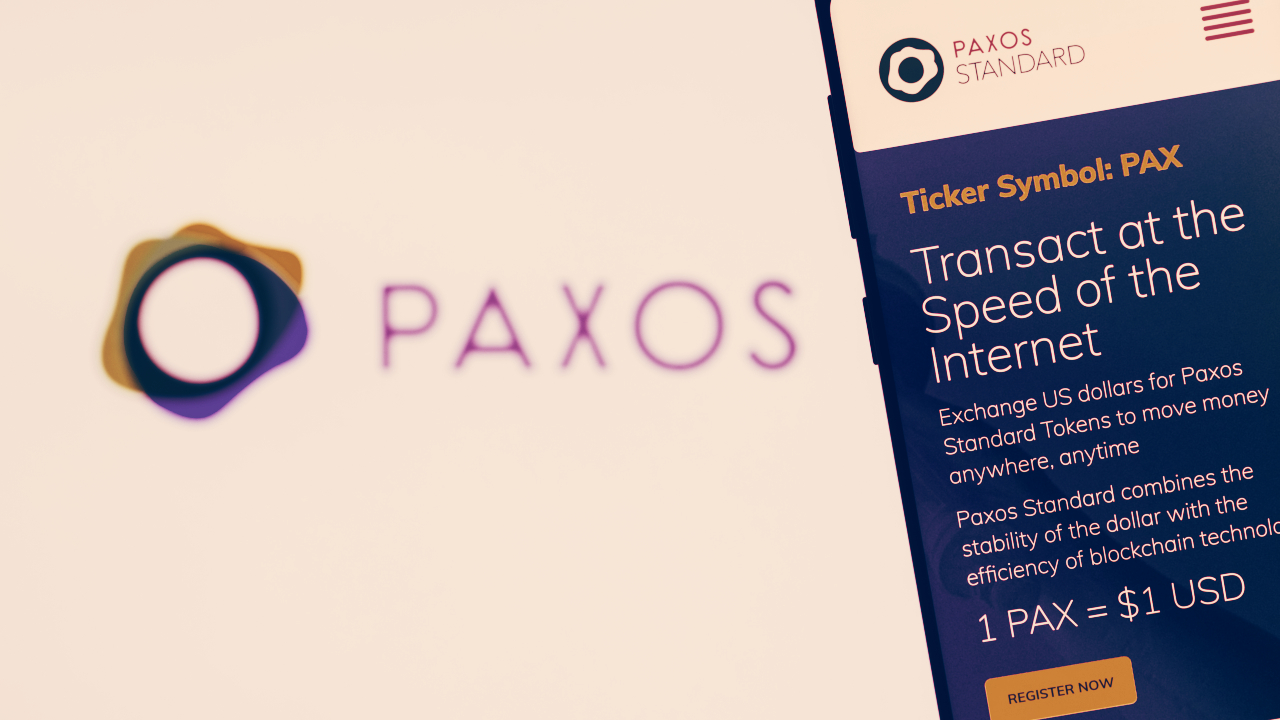 Paxos stablecoin wallet logo